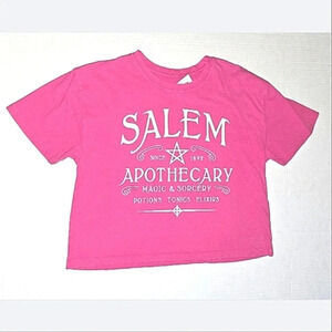 Salem Cropped Pink T-shirt